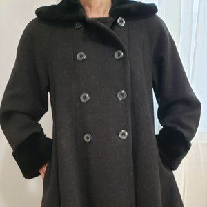 DONNYBROOK 100% Wool Coat * Made in Ukraine * New old stock